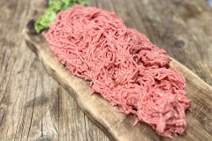 Kalv og flaesk hakket