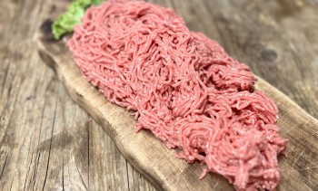 Kalv og flaesk hakket