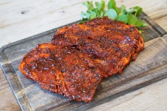 Nakkekoteletter marinerede gyros hvidlog